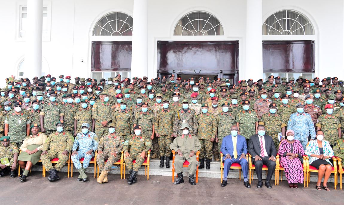 President Museveni chairs Defence Forces Council meeting, Launches UPDF Establishment 2021. 18th February, 2024