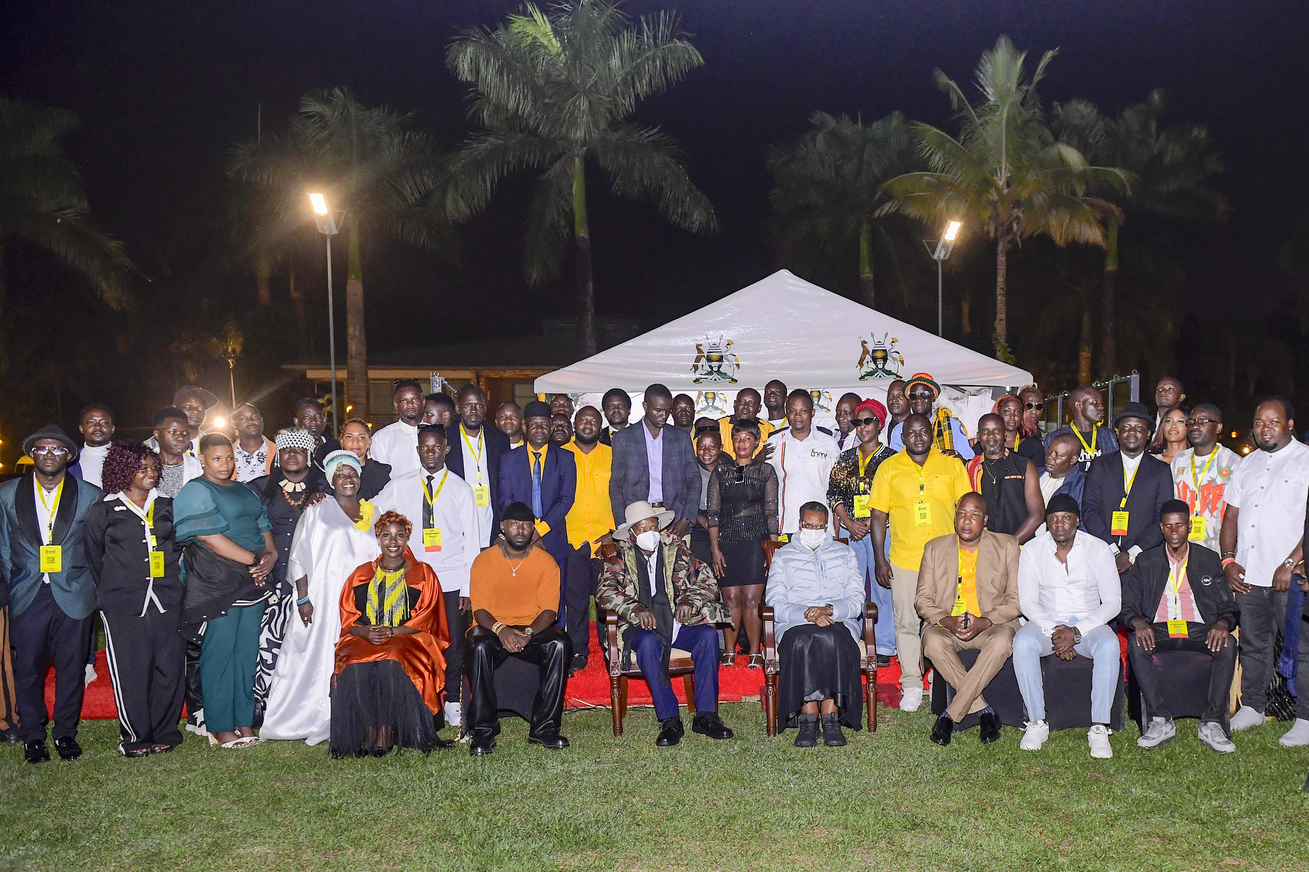 PRESIDENT MUSEVENI GRACES YOWERI MUSIC ALBUM LAUNCH 