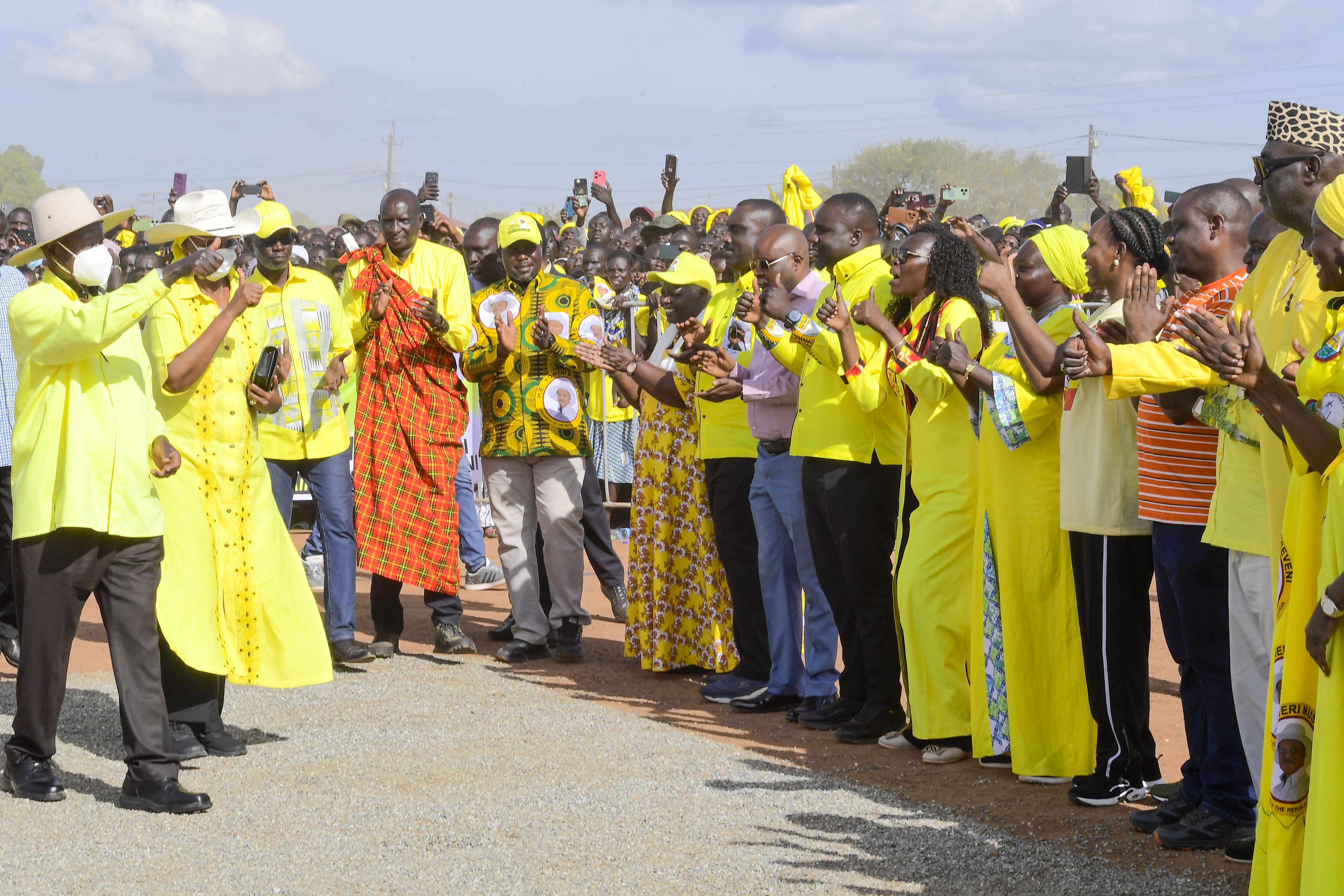 MUSEVENI: NRM RESTORED PEACE THAT BROUGHT PEOPLE BACK HOME