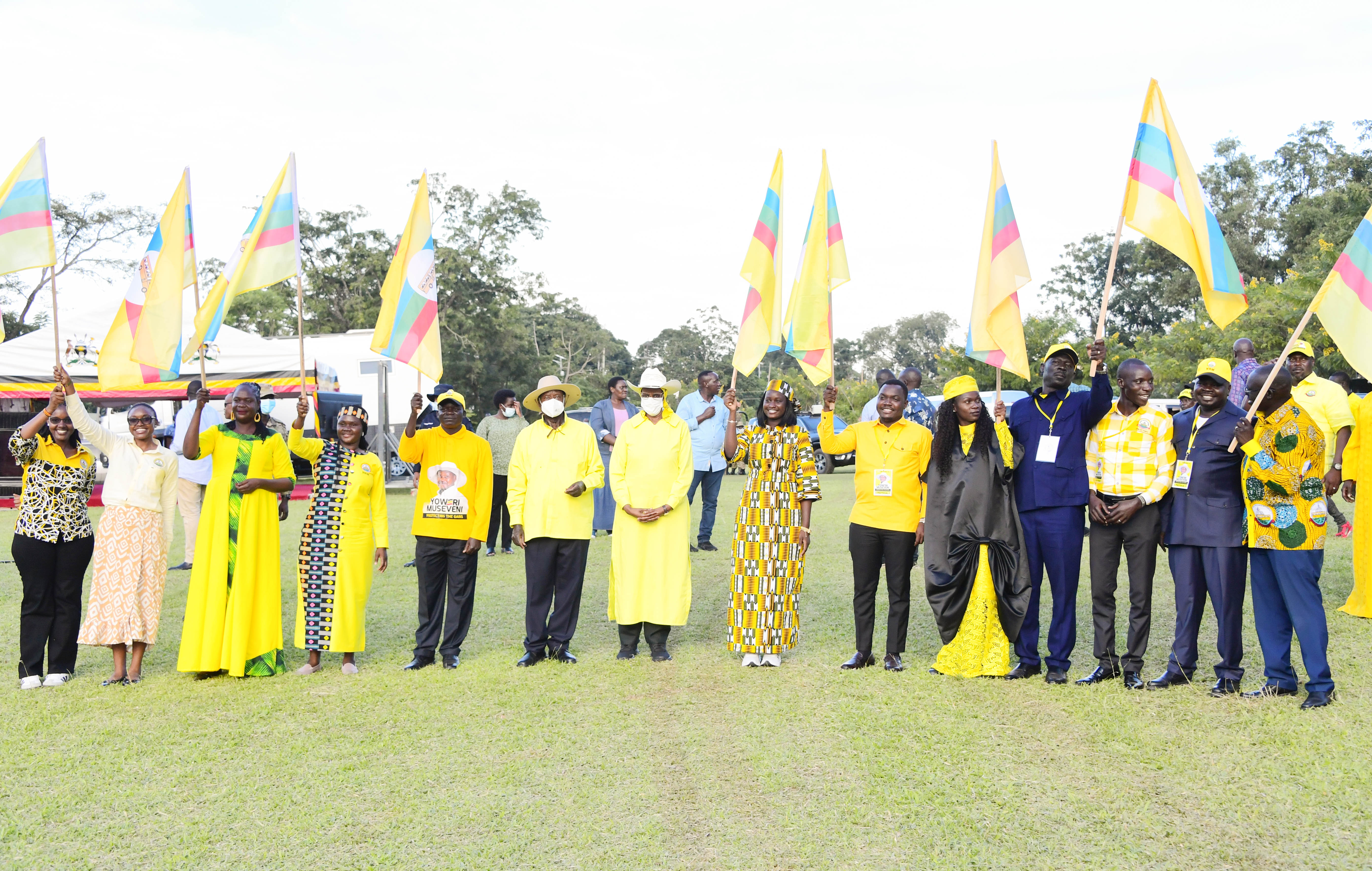 PRESIDENT MUSEVENI URGES ARUA TO STAND UNITED WITH NRM, PROMISES MORE DEVELOPMENT