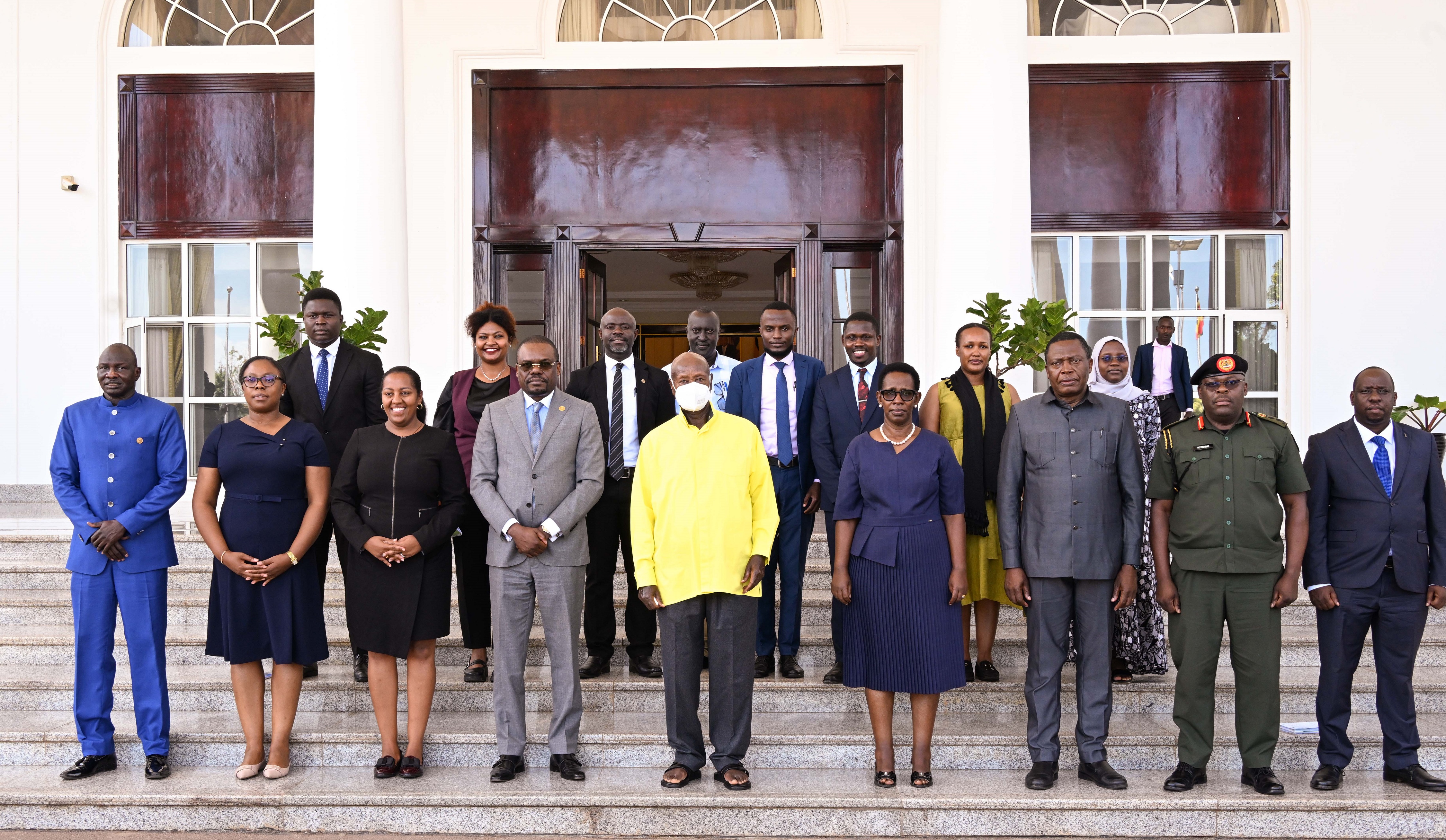 AFRICA CDC BRIEFS PRESIDENT MUSEVENI ON CURRENT STATUS OF EBOLA OUTBREAK 