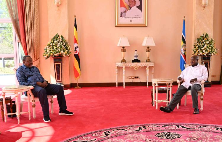 President Museveni receives Report on DRC Peace Process Status, 7th August,2023