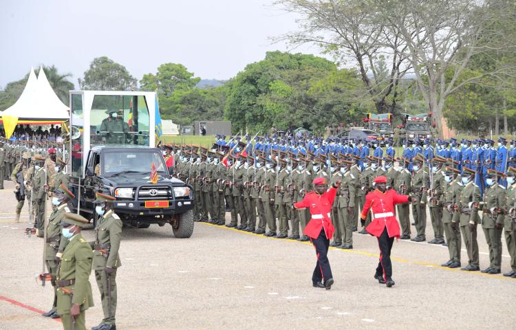 President Museveni Cautions the Army on three things as he Commissions 295 Officer Cadets at Kabamba. 9th September, 2023