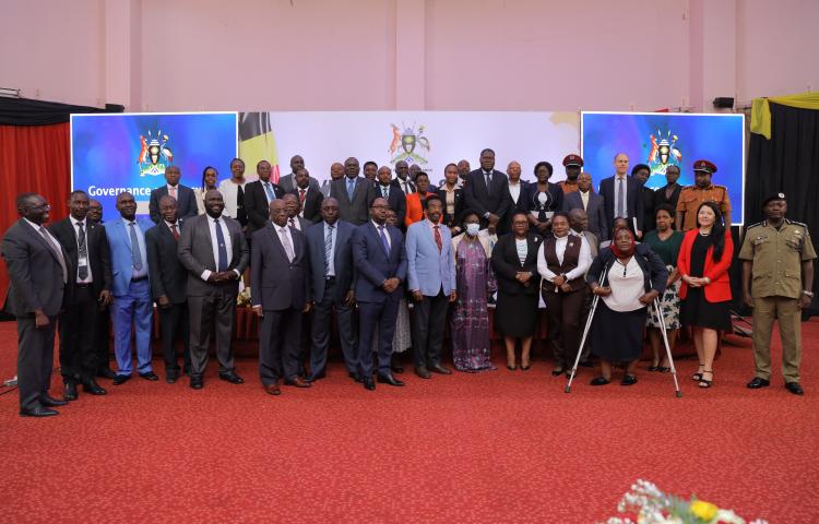 The 2nd Governance and Security Programme Annual Performance Review FY 2022/23 held at Imperial Royale hotel. 31st October, 2023