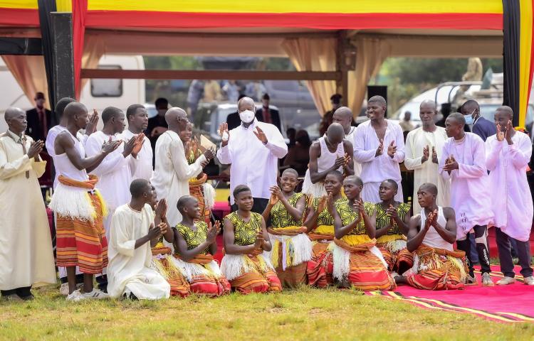 President Museveni hails people of Busoga or taking part in the struggle as Uganda Celebrates 38th NRM Victory Day Anniversary.26th January,2024