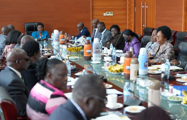 The 5th Permanent Secretaries’ Meeting was held on 9th April 2024 on 9th Floor, Office of the President Tower Building