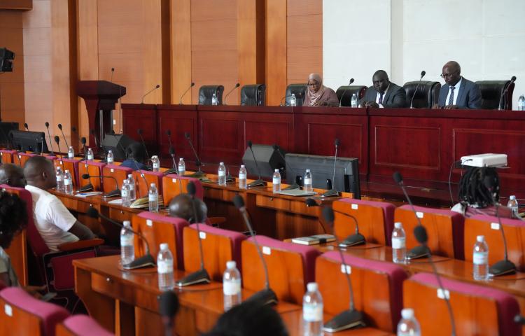 QUARTERLY MEETING OF  THE POLICY ANALYST CADRE ON THE PREPARATION OF BRIEFING NOTES  HELD ON 8TH  OCTOBER, 2025 IN THE CONFERENCE HALL