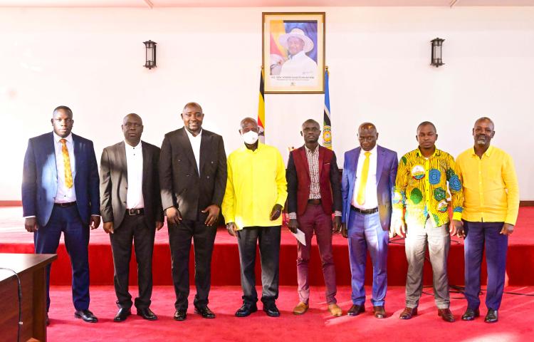 “NO PLACE FOR CHAOS IN UGANDA,” SAYS PRESIDENT MUSEVENI AS HE WELCOMES NUP CANDIDATES TO NRM