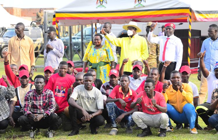 PRESIDENT MUSEVENI RALLIES KIKUUBE ON FISHERIES SECTOR REFORMS AND WEALTH CREATION