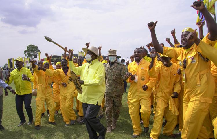 PRESIDENT MUSEVENI CAMPAIGNS IN MITOOMA, HIGHLIGHTS NRM’S KEY CONTRIBUTIONS TO UGANDA