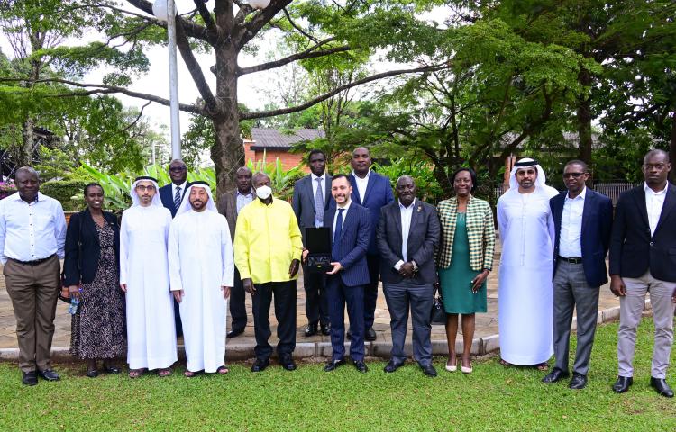 PRESIDENT MUSEVENI MEETS INVESTORS FROM UAE'S SHARJAH CHAMBER OF COMMERCE AND INDUSTRY