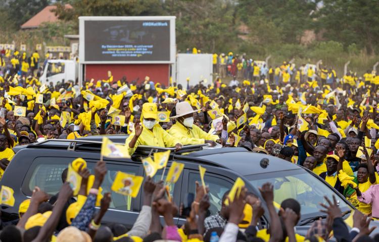 NAKASONGOLA: PRESIDENT MUSEVENI REAFFIRMS NRM’S COMMITMENT TO EQUALITY AND INCLUSIVITY 