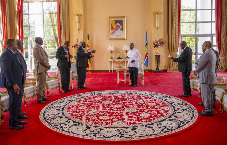 PRESIDENT MUSEVENI MEETS SUDAN’S SOVEREIGNTY COUNCIL DEPUTY CHAIRMAN MALIK AGAR