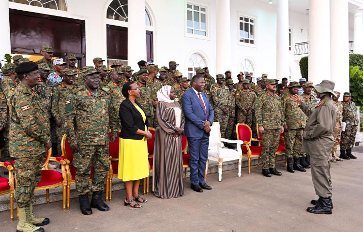 PRESIDENT MUSEVENI MEETS UPDF HIGH COMMAND, REVIEWS NATIONAL SECURITY AND STRATEGIC PRIORITIES 