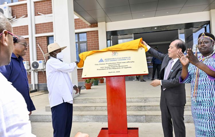 UGANDA MOVES TO CUT CLINKER IMPORTATION AS PRESIDENT MUSEVENI COMMISSIONS YAOBAI FACTORY 